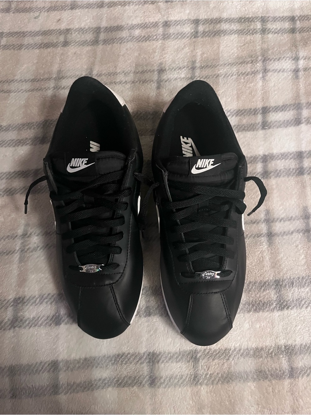 Black Nike Cortez ‘72s Leather Sneakers